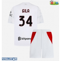 AC Milan Mario Gila #34 Bortedraktsett Barn 2026-27 Kortermet (+ Korte bukser)